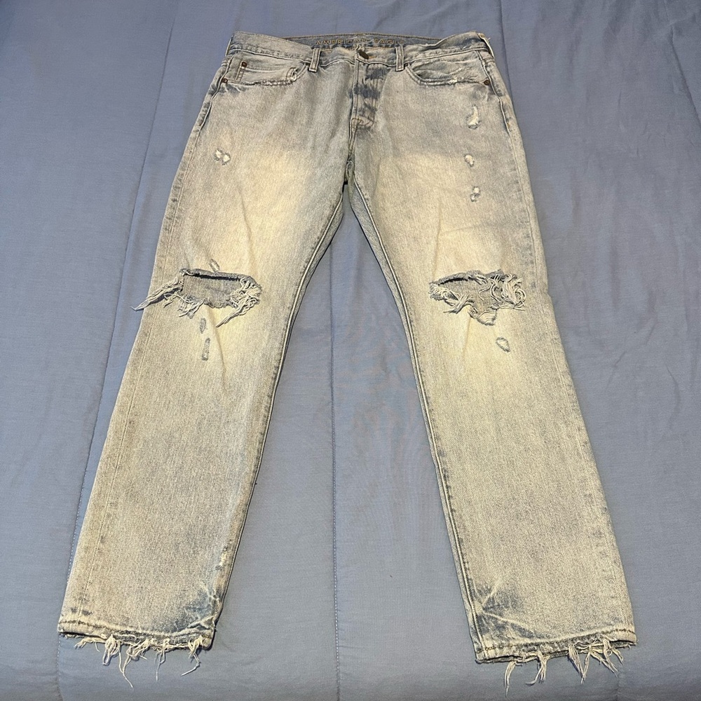 American Eagle Distressed Slim Jeans